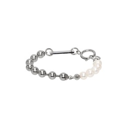 Silver Ball Chain Bracelet 231490M142024