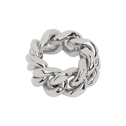 Silver Curb Chain Ring 231490M147011