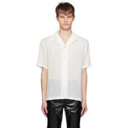 White Dalian Shirt 231491M192018