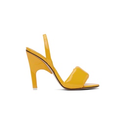 Yellow Rem Heeled Sandals 231528F125029