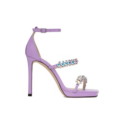 Purple Bing 100 Heeled Sandals 231528F125039