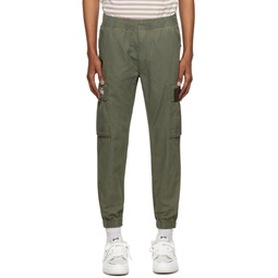 Green Patch Cargo Pants 231547M191023