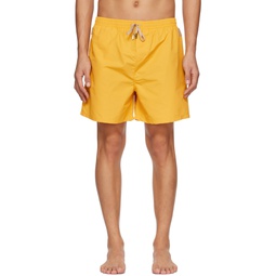 Yellow Le Maillot Praia Swim Shorts 231553M208003