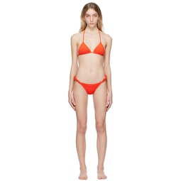 Orange Scrunchie Bikini 231569F105007
