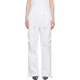 White Daisy Military Jeans 231589F069017