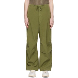 Green Blair Trousers 231589M191005