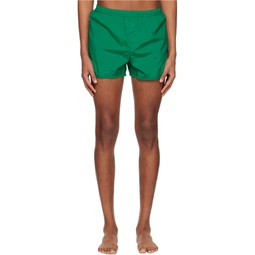 Green Short Steve Swim Shorts 231591M208012