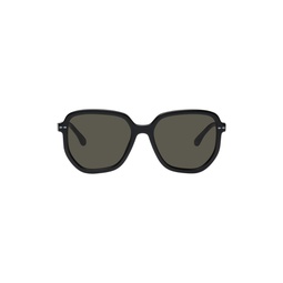 Black Square Sunglasses 231600F005033