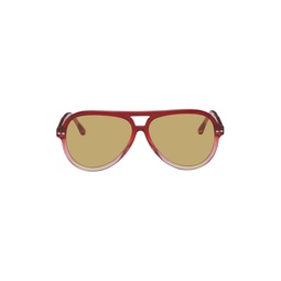 Red Naya Sunglasses 231600F005046