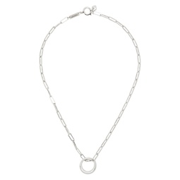 Silver Ring Necklace 231600F023009