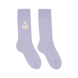 Purple Siloki Socks 231600F076004