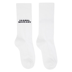 White Dawi Socks 231600F076006