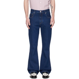 Blue Flared Jeans 231600M186019