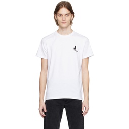 White Zafferh T Shirt 231600M213013