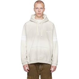 Off White Relaxed Hoodie 231603M202002