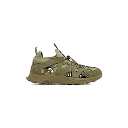 Green Moab Flight Sieve Sneakers 231607M237093