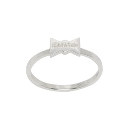 Silver Monroe Ribbon Ring 231609F024002
