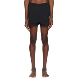 Black P17 Swim Shorts 231610M193004