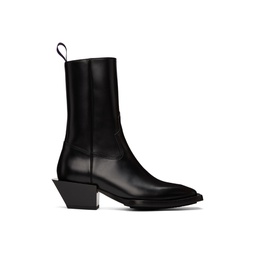 Black Luciano Boots 231640F113002