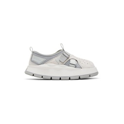 Gray Oasis Loafers 231640M231002
