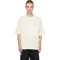Off White Garment Dyed T Shirt 231646M213016