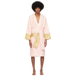 Pink   Gold I Heart Baroque Robe 231653M219013