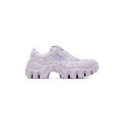 Purple Boccaccio II Apple Leather Sneakers 231654F128004