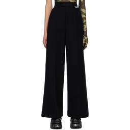 Black Tailored Trousers 231669F087001