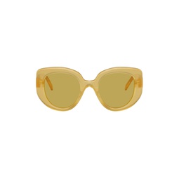 Yellow Butterfly Sunglasses 231677F005047