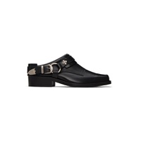 Black Leather Loafers 231688M231014