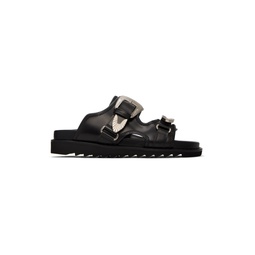 Black Polido Sandals 231688M234009