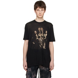 Black 1999 Hand T Shirt 231699M213008