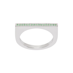SSENSE Exclusive Silver Sleek Ring 231762F011000