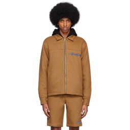 Brown Banned Jacket 231764M180009