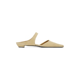 Beige The Pointy Loafers 231771F121001