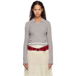 Taupe Nile Sweater 231776F100001