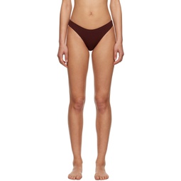 Brown Coulisses Bikini Bottom 231780F105016