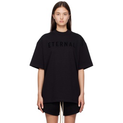 Black Eternal T Shirt 231782F110000