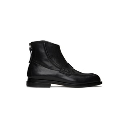 SSENSE Exclusive Black Carnaby Morgan Zip Up Boots 231791M228000