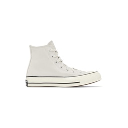 Gray Chuck 70 Suede Sneakers 231799F127104