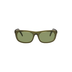 Green Shelter Sunglasses 231803M134000