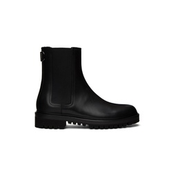 Black VLogo Chelsea Boots 231807M223001