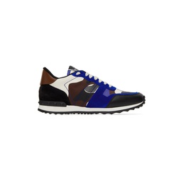 Blue   Black Rockrunner Sneakers 231807M237024
