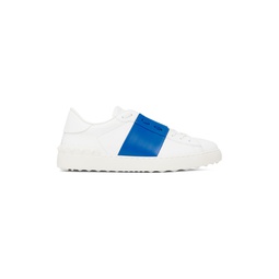 White Open Sneakers 231807M237026