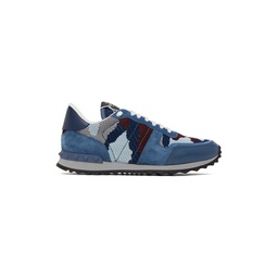 Blue Rockrunner Sneakers 231807M237089