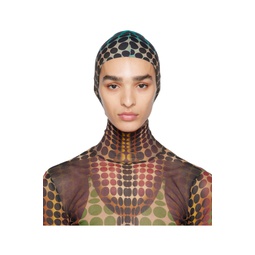Multicolor The Brown Dots Hood 231808M138000