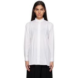 White R Shirt 231809F109006