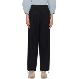 Navy Mailo Trousers 231814F087002