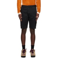Black Slim Fit Shorts 231828M193007