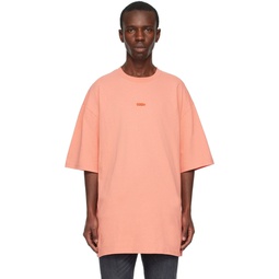 Orange Terra Oversized T Shirt 231843M213001